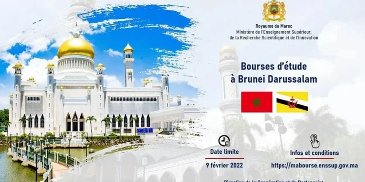 Bourses d'études Licence et Master Brunei