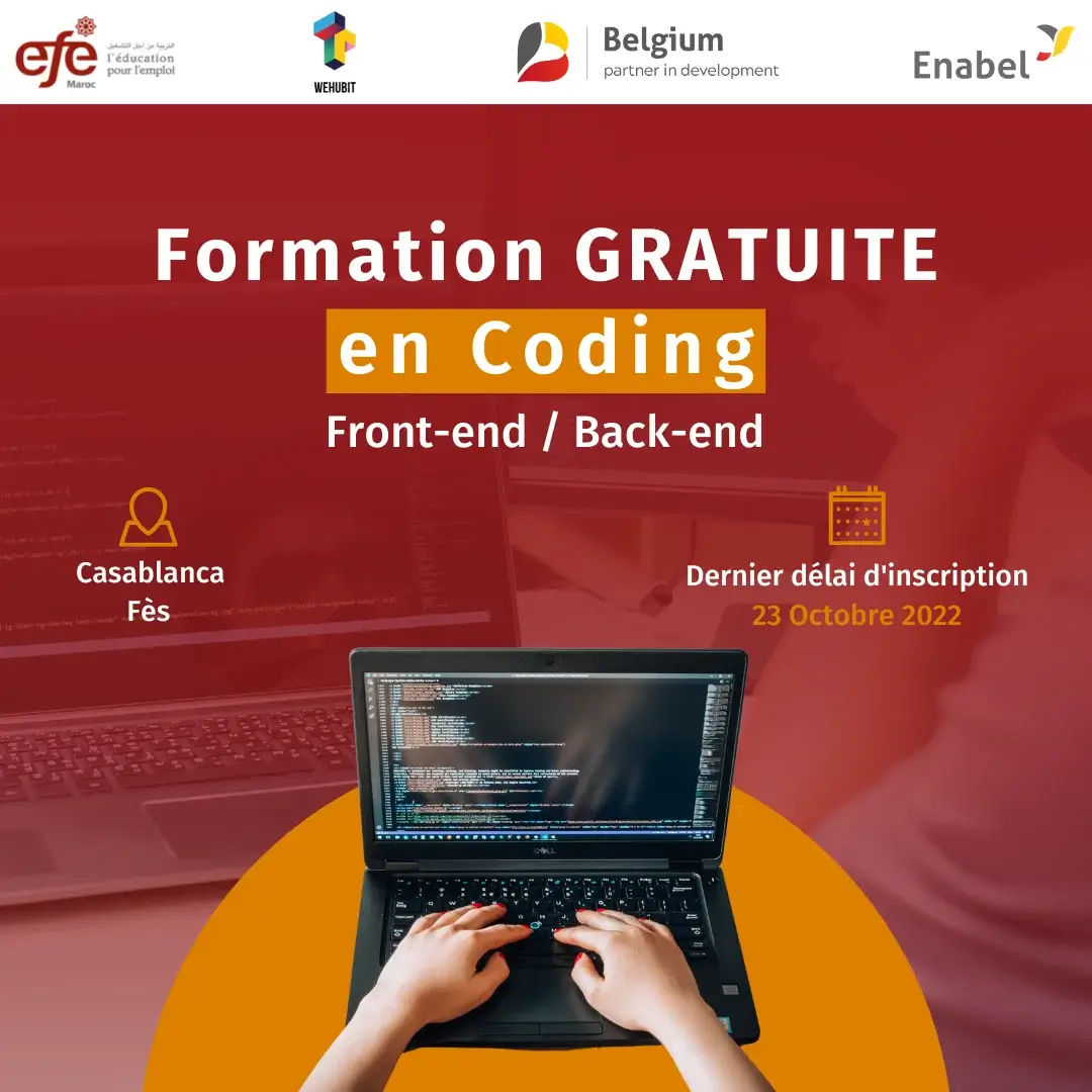 Formation gratuite en Coding EFE Maroc
