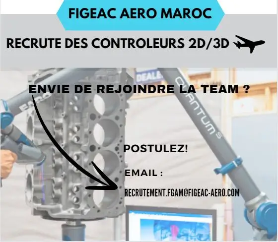 Figeac Aero recrute des Contrôleurs 2D 3D
